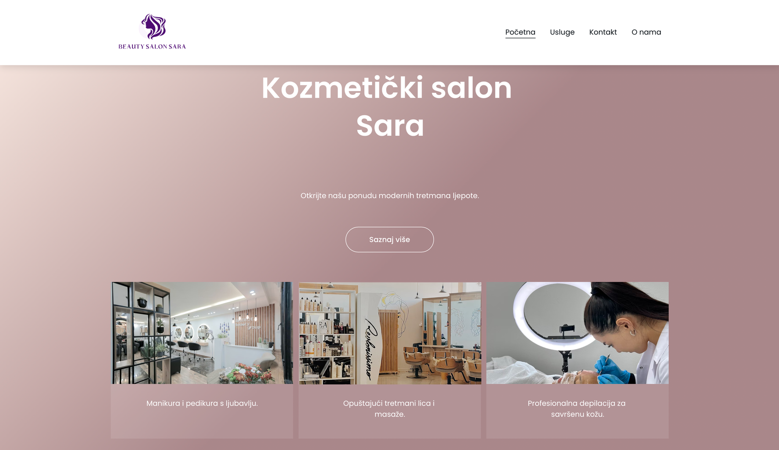 Branding projekt za salon — dizajn vizualnog identiteta